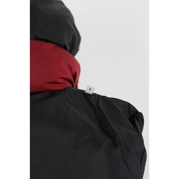 Moncler Badymat Guibbotto Down Puffer Jacket w/ Removable Hood SZ 4/XL Red
